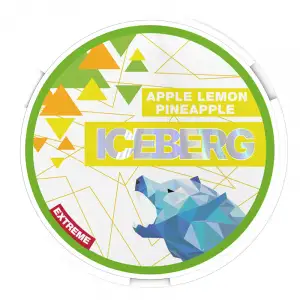 Apple Lemon Pineapple Extreme Nicotine Pouches by Ice Berg 50mg/g